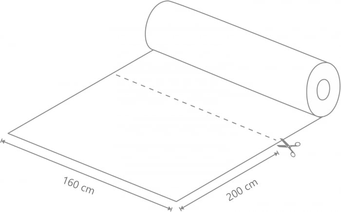 Tesatura impermeabila, material pentru tapiterie de exterior, 160x200 cm, pretabil fata de masa gradina, maro [5]