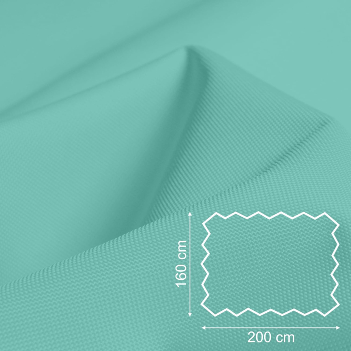 Tesatura impermeabila, material pentru tapiterie de exterior, 160x200 cm, pretabil fata de masa gradina, verzui [2]