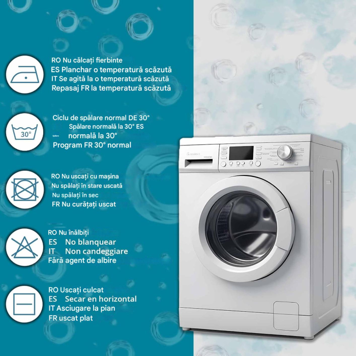 Tesatura impermeabila, material pentru tapiterie de exterior, 160x200 cm, pretabil fata de masa gradina, Exotic Blue Leaves [6]