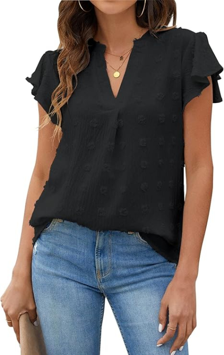 Tricou de vară pentru barbati,  negru M [1]