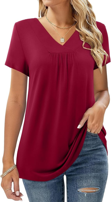 Tricou de vară pentru femei,  Rosu M [1]