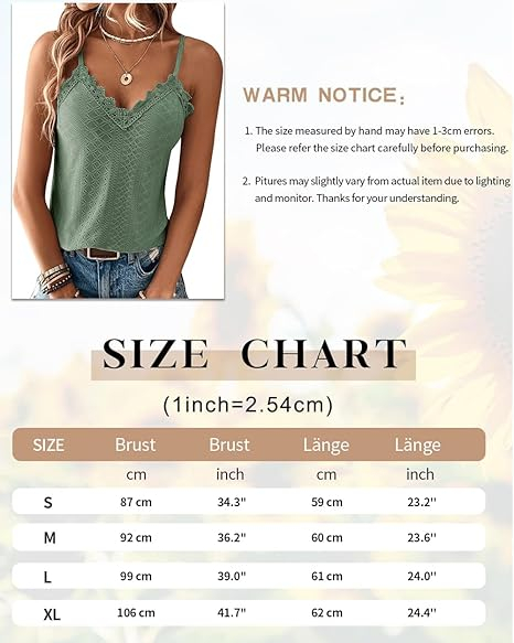 Tricou lejer de vară, cu guler in V, bretele subtiri, dantela, mov M [6]