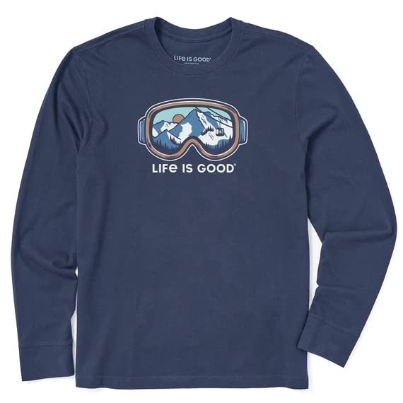 Tricou subtire pentru femei, cu maneca lunga, albastru Ochelari XS [1]