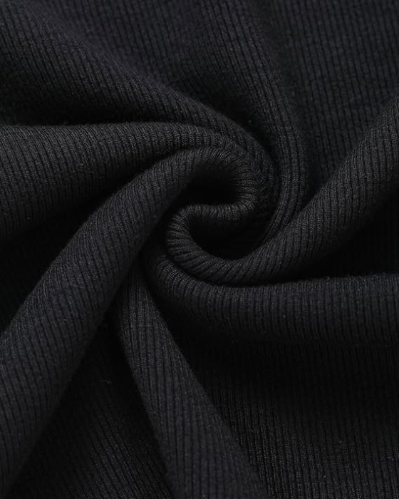 Tricou mulat, cu dungi, slim fit, de vară, cu guler rotund, mânecă scurtă, elastic S maro - [4]