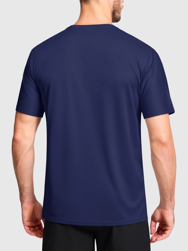 Tricouri subtiri pentru barbati, cu maneca scurta, 3 piese, 3 culori 4XL [4]