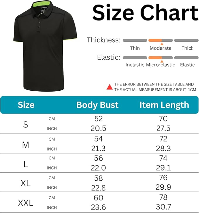 Tricouri polo slim pentru barbati, set 3 bucati Negru/Alb/Gri S [7]