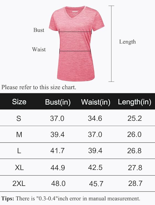 Tricou sport respirabil pentru femei,  Roz 2XL [7]