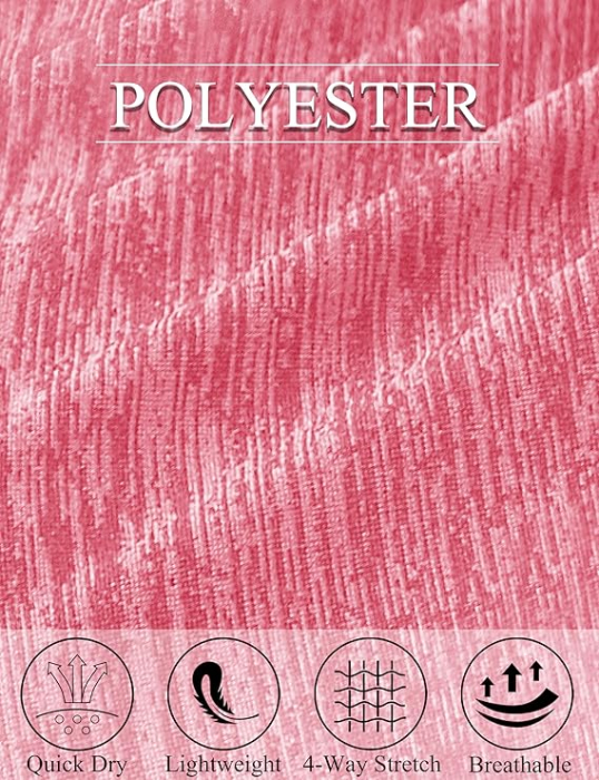 Tricou sport respirabil pentru femei,  Roz 2XL [6]