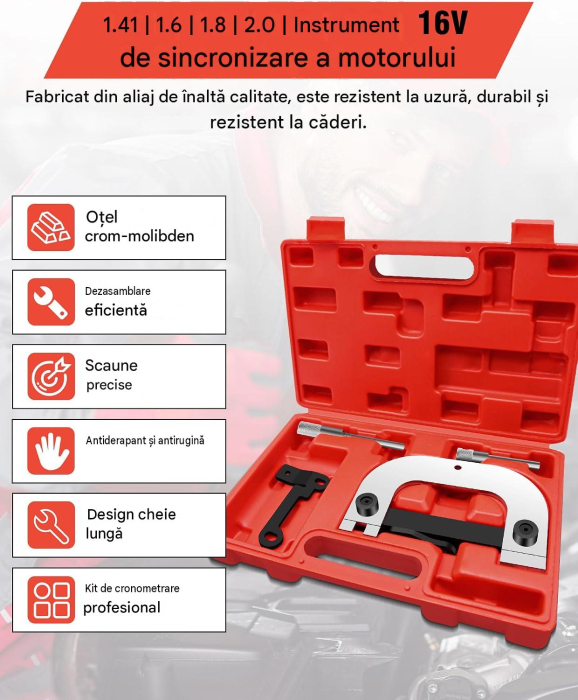 Kit Calare Distribuție RUIZHI Renault 1.4–2.0 16V, K4J, K4M, F4P, F4R [3]
