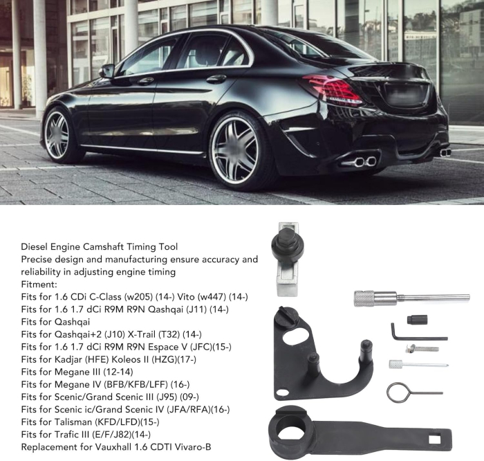 Trusa blocare distributie motor diesel 1.6/1.7 DCi R9M R9N – 9buc [2]