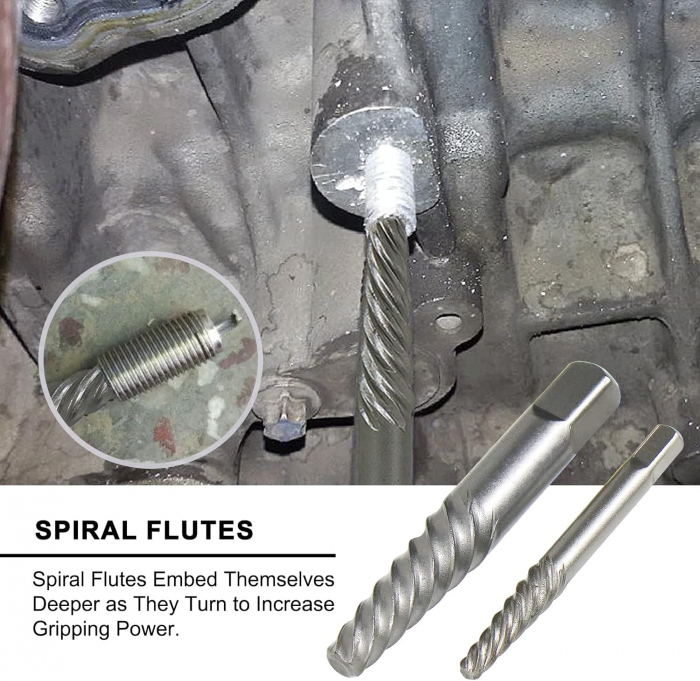Trusa extractoare 3/8" pentru piulite si suruburi deteriorate 8-19mm 26 piese [3]