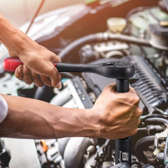 Trusa de 19 tubulare cu impact cu prelungitoare– 1/2'' 8-24mm [6]