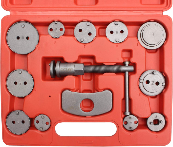 Trusa presare prin infiletare pistonas etrier frana, 13 piese [7]