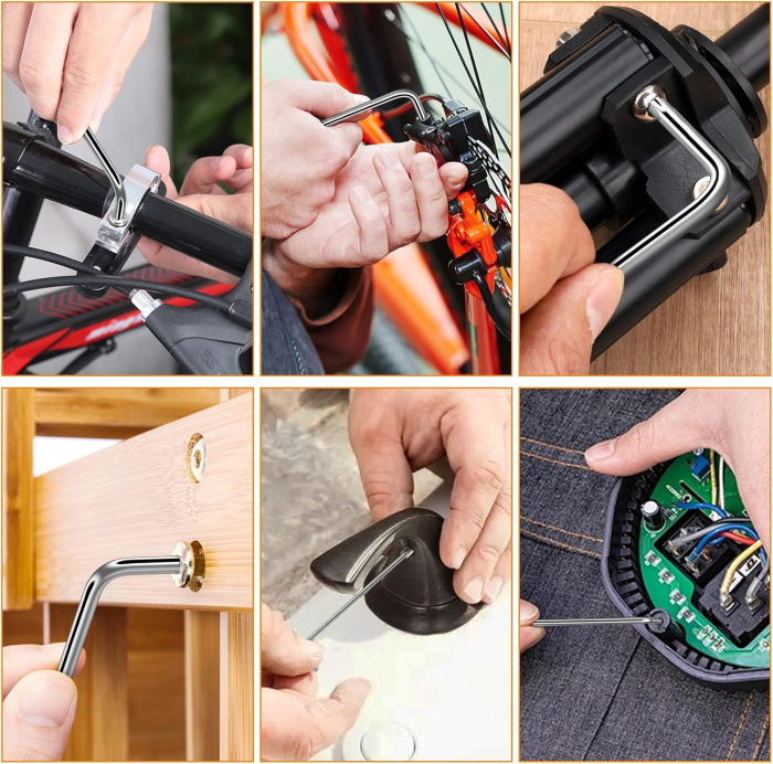 Set 9 bucati imbusuri stea T10 T15 T20 T25 T25 T30 T40 T50 T50, torx-uri din otel-vanadium [6]