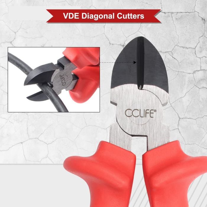 Trusa surubelnite si patenti pentru tensiuni inalte 1000V, 11 piese [4]