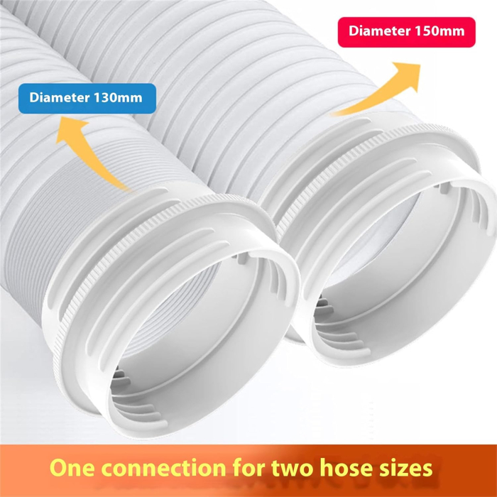 Element legatura tuburi flexibile pentru aer, 130mm/150mm [6]