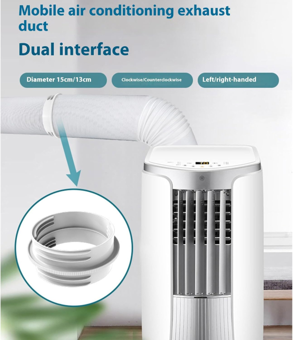 Element legatura tuburi flexibile pentru aer, 130mm/150mm [5]