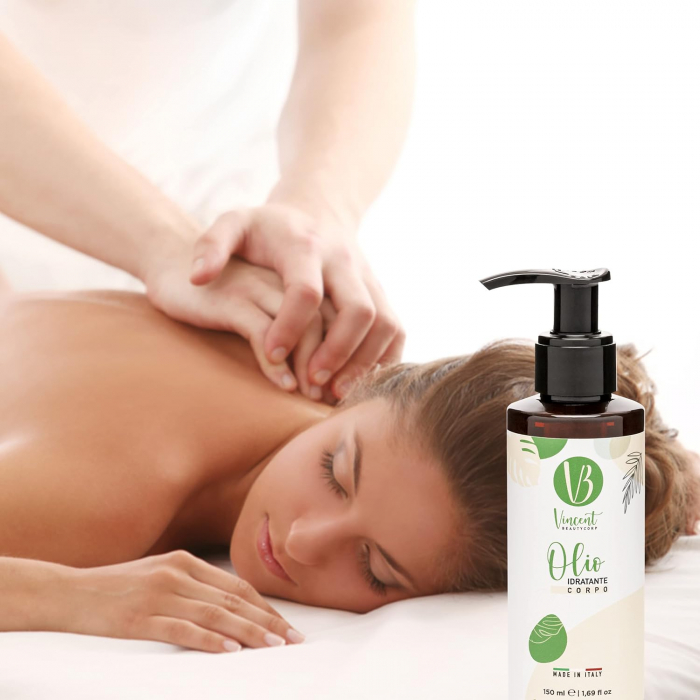 Ulei de corp hidratant Elasticizant Barbat Femeie - Ulei de masaj profesional Migdale Dulci 150ml [4]