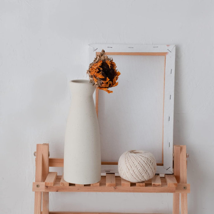 Set de 3 vaze ceramice bej [9]