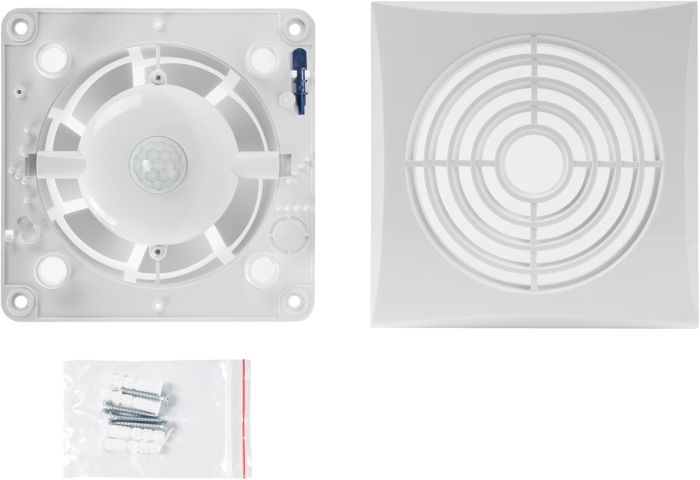 Ventilator electric de baie cu zgomot redus și temporizator, 125 mm, 32db, 135m3/h, IPX4 [4]