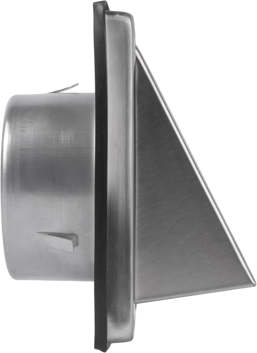 Capac din otel inoxidabil cu clapeta pentru evacuarea sistem ventilatie sau hota 100mm [9]