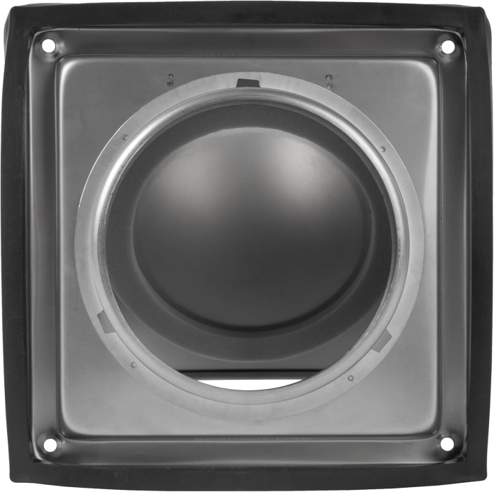 Capac din otel inoxidabil cu clapeta pentru evacuarea sistem ventilatie sau hota 100mm [6]