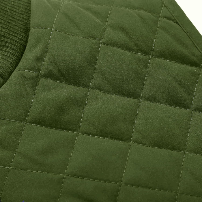 Vesta verde usoara, captusita, respirabila, cu buzunare laterale inclinate, M [6]