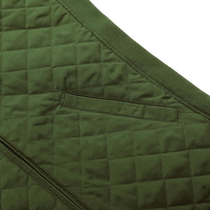 Vesta verde usoara, captusita, respirabila, cu buzunare laterale inclinate, L [3]