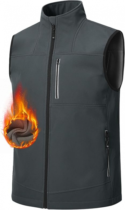 Vesta usoara, respirabila, impermeabila, cu fermoar si buzunare pentru iesiri in natura 3XL [2]