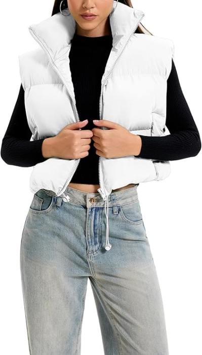 Vesta Alba usoara, captusita, respirabila, cu buzunare laterale 2XL [4]