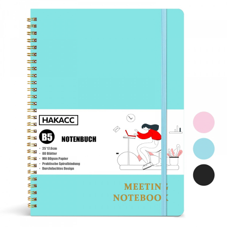 ACCESORII BIROU - Agenda/Planificator de proiecte pentru bărbați și femei B5 17,5x25cm Blue