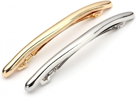 ACCESORII PAR - Agrafe de par metalice, cu arc, 2 bucati de 11.2 cm