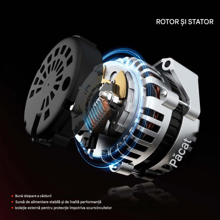 Alternator Mercedes 3.0 CDI, 12V, 220A, 8 Canale, Fulie 50 mm, OE 0131540902 [3]