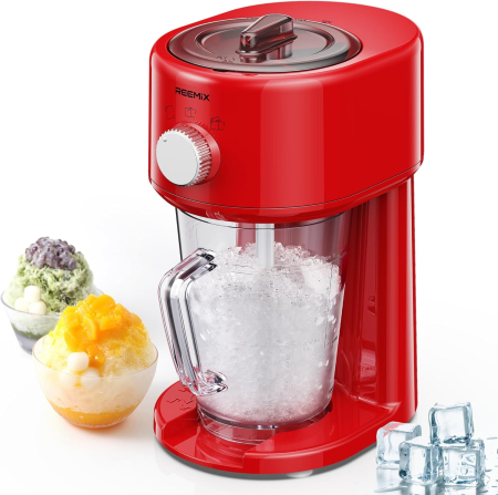Forme cuburi de gheata - Aparat Electric Gheață Reemix, 3 Moduri, Lame Inox, pentru Slush și Gheață Mărunțită