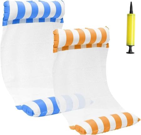 Saltele de apa golflabile cu pompa de umflat, set 2 bucati [1]