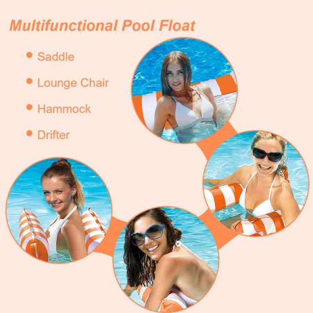 Saltele de apa golflabile cu pompa de umflat, set 2 bucati [5]