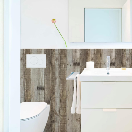 Autocolant autoadeziv impermeabil imitatie lemn pentru mobila, pereti 60x1000 cm [3]