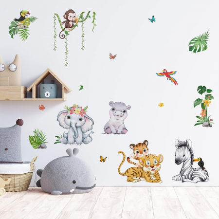 Autocolante - Autocolante perete de 83x135 cm, grosime 1 mm, animale