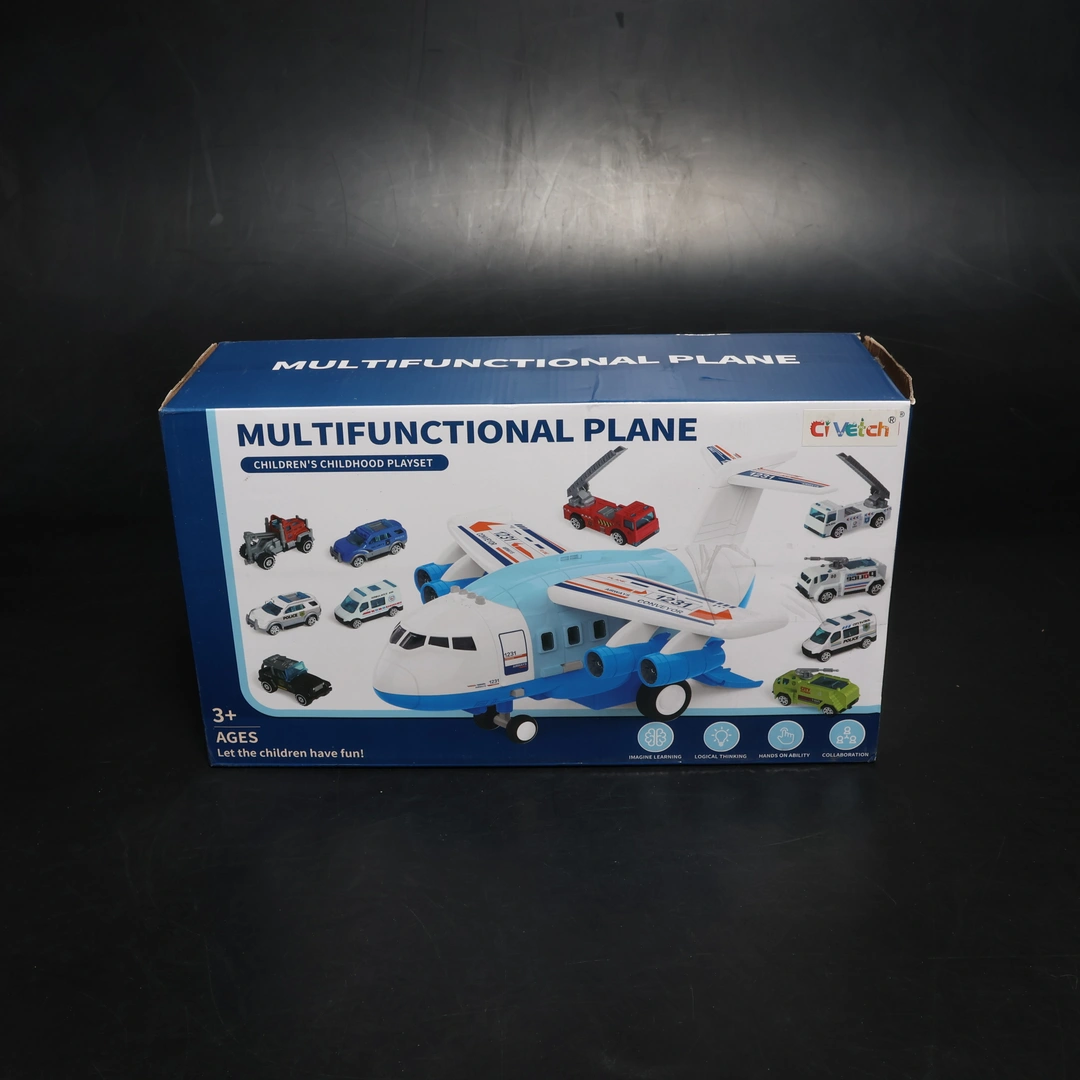 Avion de jucarie cu 10 masinute [2]