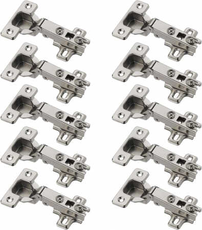 Balama cu placuta aplicata pentru mobila 35 mm, deschidere 110gr- set 10 bucati [1]
