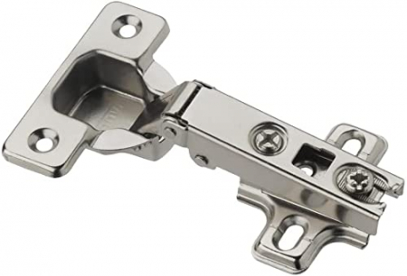 accesorii scaune, mese - Balama cu placuta aplicata pentru mobila 35 mm, deschidere 110gr- set 10 bucati