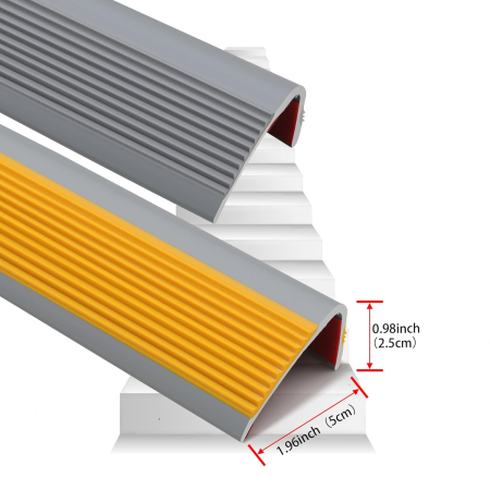 Banda siliconica autoadeziva antialunecare, gri rola 10M [7]