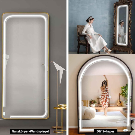 Kit de Lumină reglabila pentru Oglindă 2835 LED-uri, 6000K Alb Rece, 3.36 ML [5]