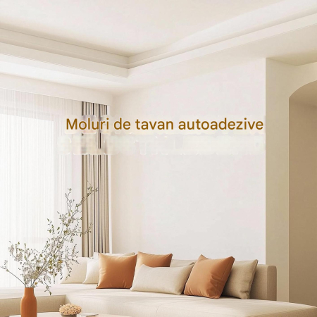 Bordură decorativă autoadezivă triunghiulară pentru margini plăci/ pereți – 3m (20×27mm) [3]