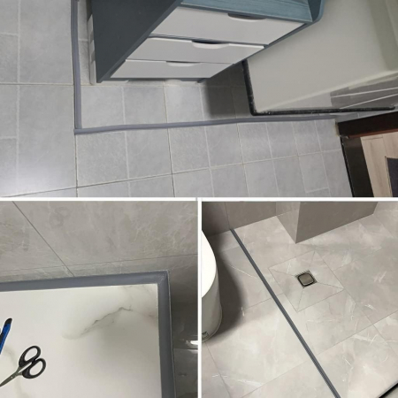 Garnitura siliconica autoadeziva, banda in calea apei 0.8/1M [6]