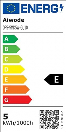 Becuri GU10 LED alb neutru, 5W 4000K 600LM,  RA85 600lm 120 unghi fascicul, set 6 buc. [6]