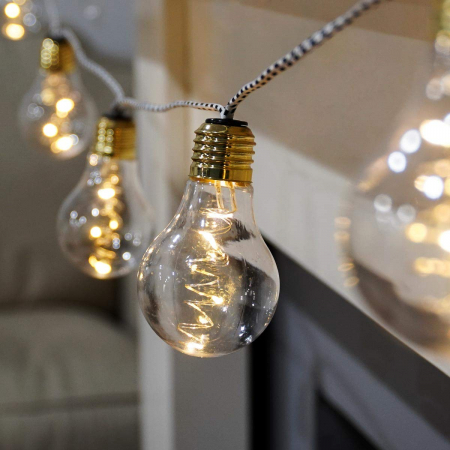 Lumini festive de interior, LED, cu baterii SET 10BUC [4]