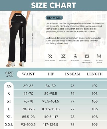 Blugi negri elastici, drepti pentru femei, 4 buzunare, M [5]