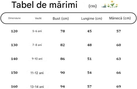 Bluza maro lejera, pentru copii, cu maneci lungi, pulover casual 13-14 ani [5]