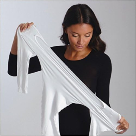 Bluză alba Termică de femei, cu Mâneci Lungi, Slim Fit, Strat de Bază, L/XL [2]